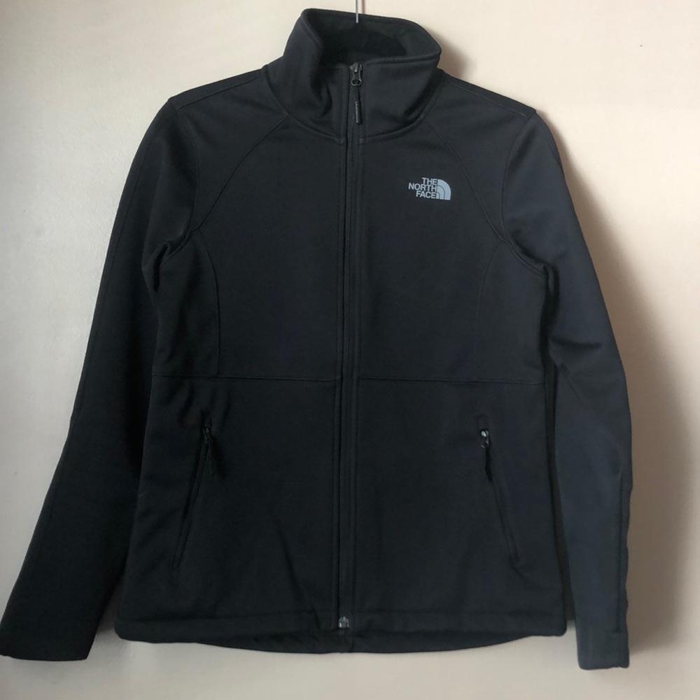 The North Face, S/P, Black, Thermal rain jacket.